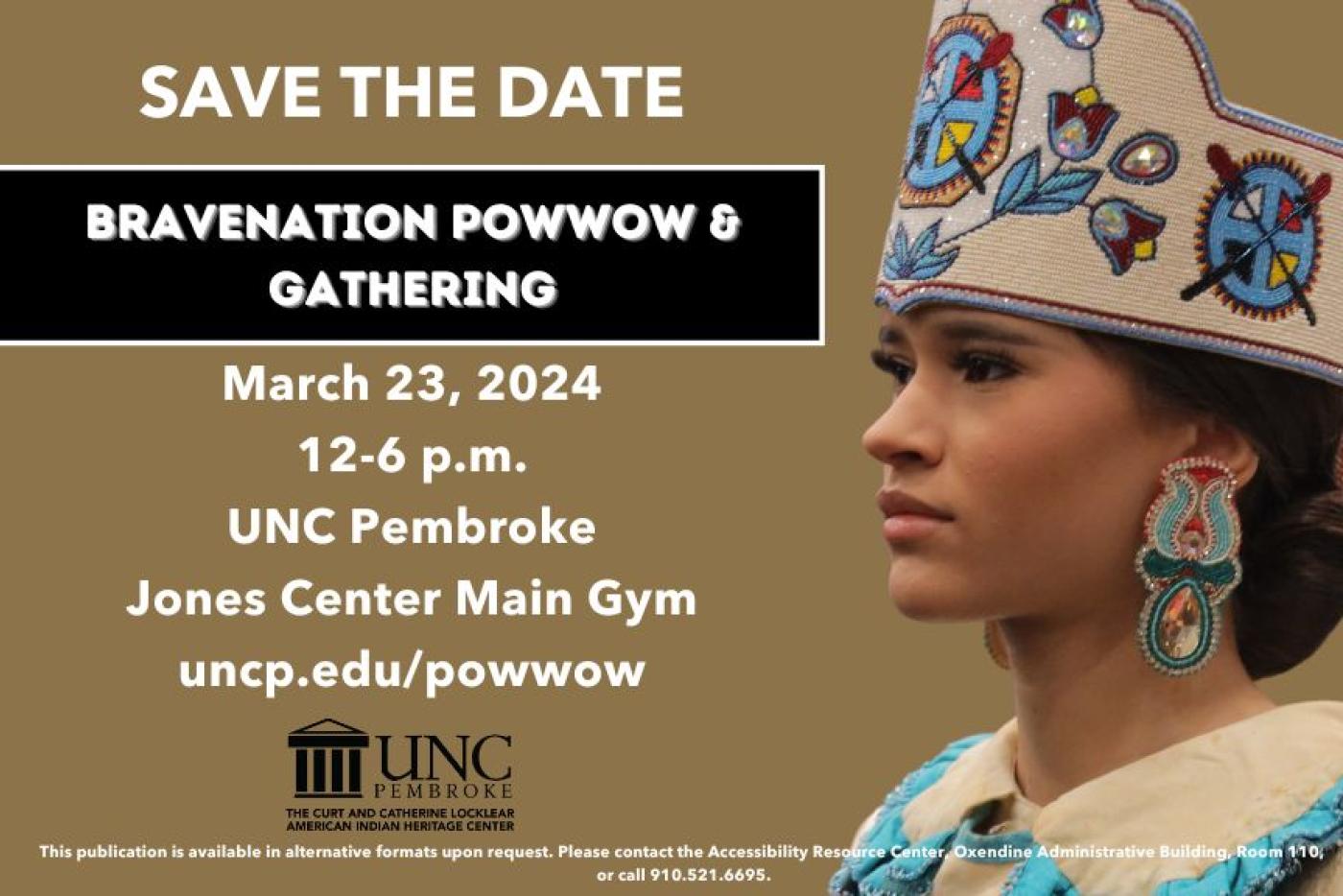 2024 UNCP Brave Nation Powwow and Gathering NC DOA